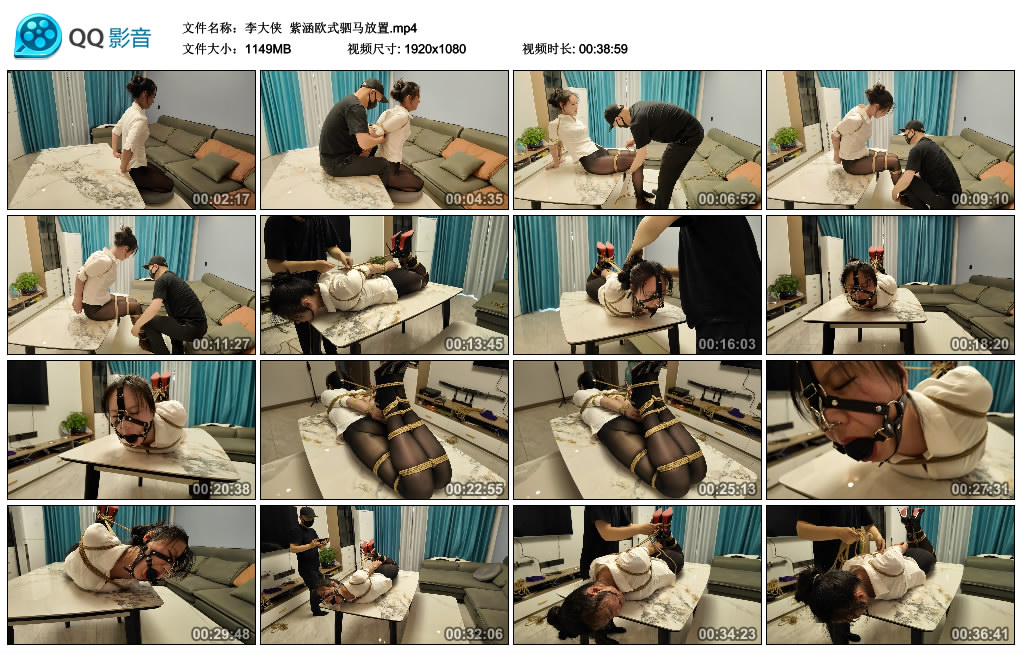 【李大侠】 紫涵欧式驷马放置-爱绳艺kb视频
