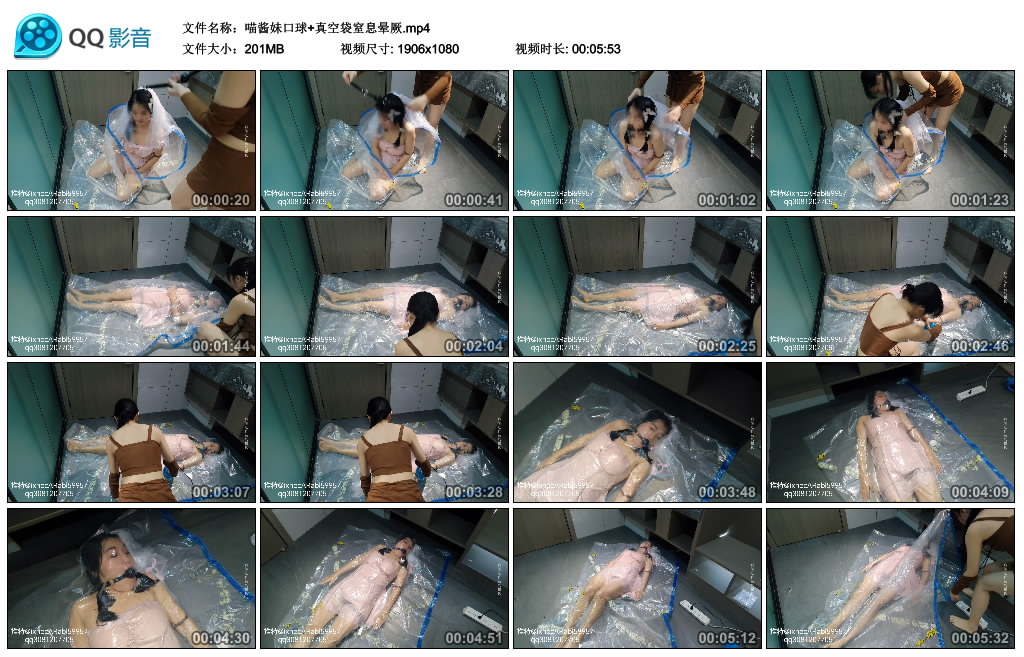 喵酱妹口球+真空袋窒息晕厥-爱绳艺kb视频