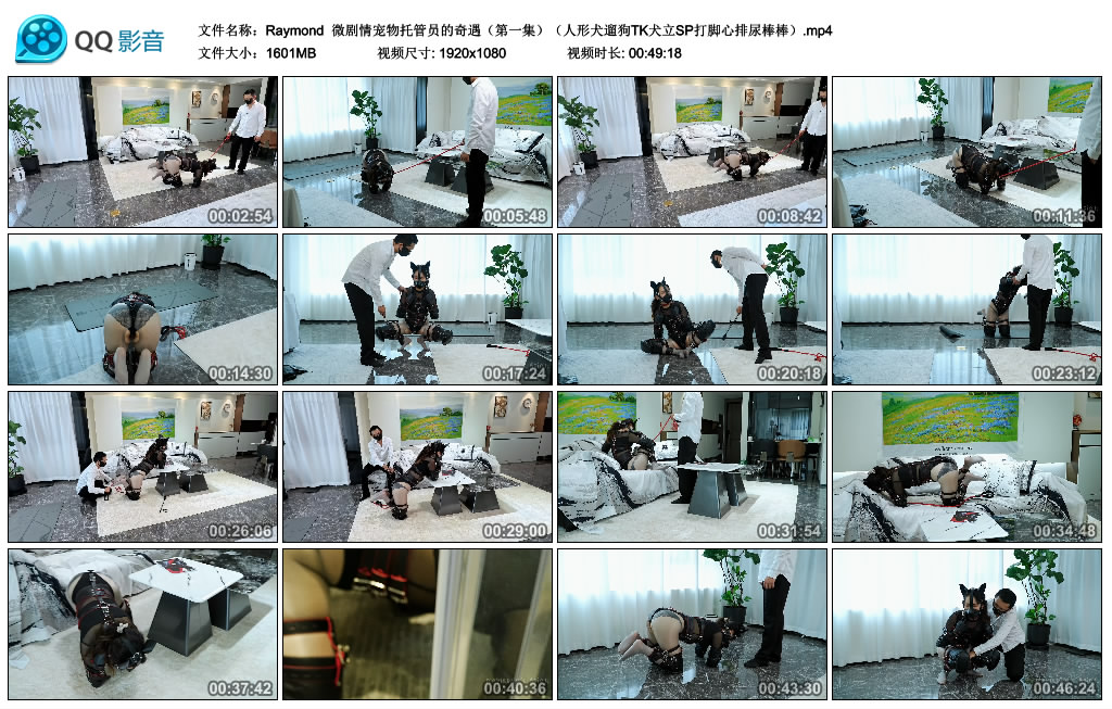 【Raymond】 微剧情宠物托管员的奇遇（第一集）（人形犬遛狗TK犬立SP打脚心排尿棒棒）-爱绳艺kb视频
