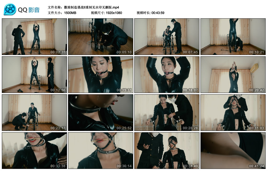 【撒琅制造】 谍战II重制无水印无删版-爱绳艺KB - 最全的绳艺视频下载平台